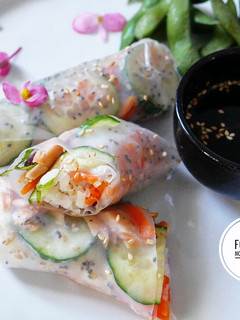 Una foto de 🥢Rollitos vietnamitas🥢