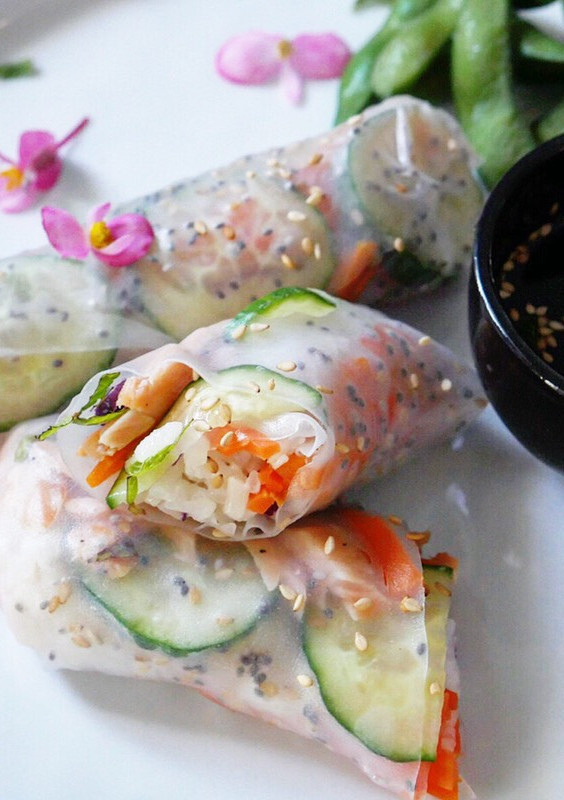 Una foto de 🥢Rollitos vietnamitas🥢