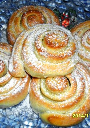 Vaníliás-csiga recept fotója
