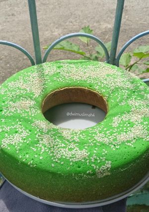 Foto resep Bolu Pandan Putih Telur Tanpa Oven