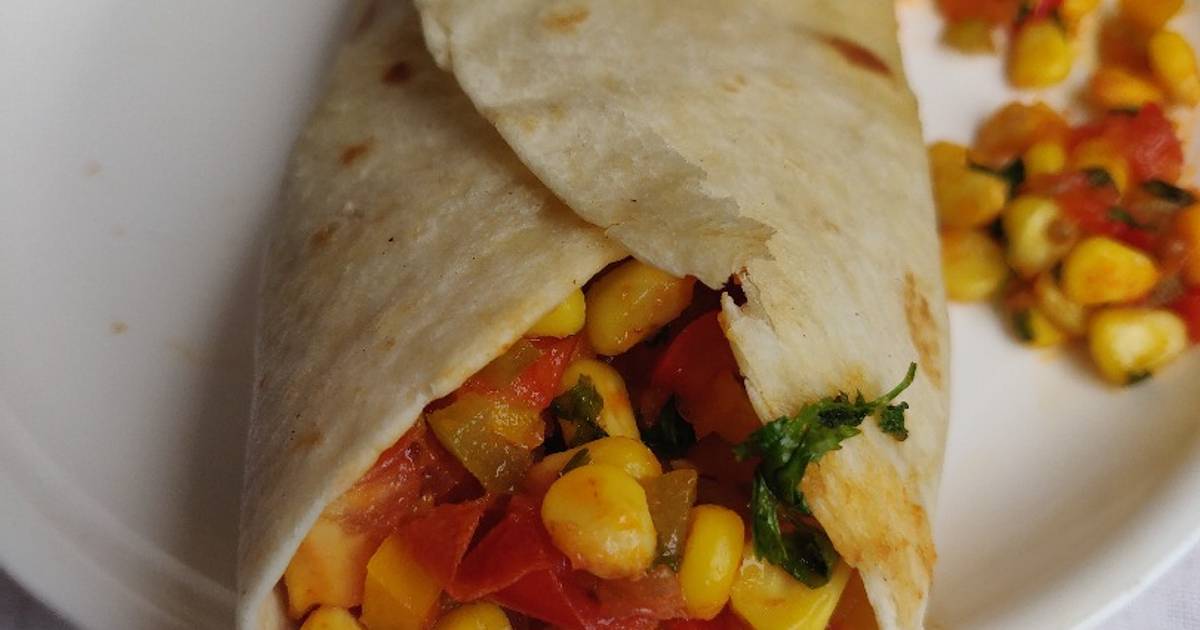 Corn and Cheese wrap Recipe by Mother's Delight Cookpad