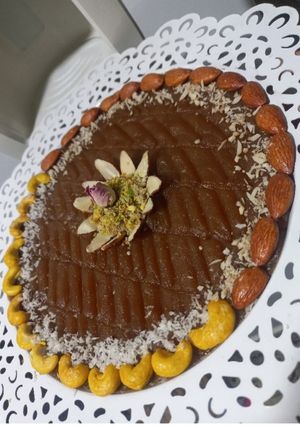 عکسی از دستور حلوای شیره انگور
