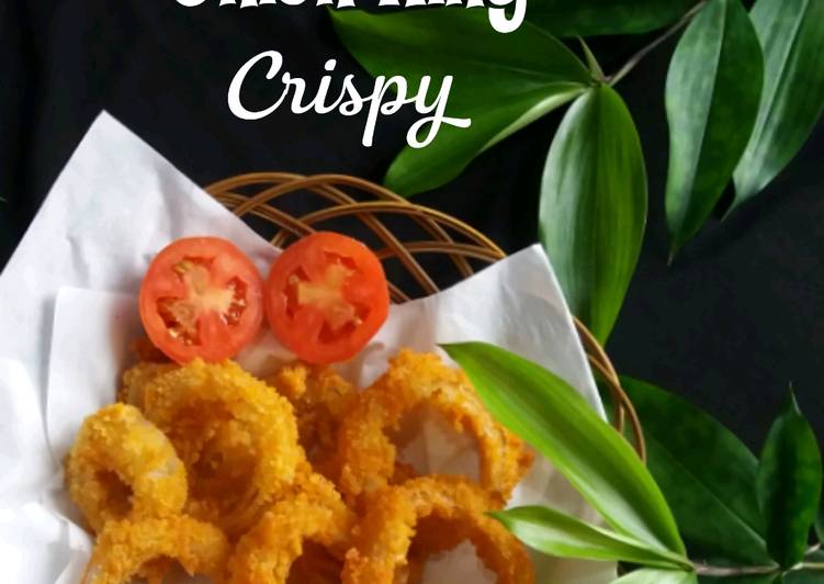 Bagaimana Menyiapkan Onion Ring Crispy Anti Gagal