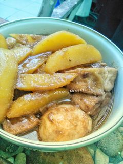 Foto resep Semur Kentang, Tahu, Telur hemat