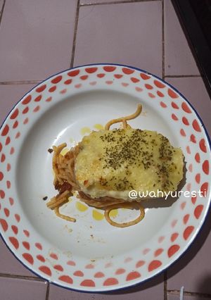 Foto resep Spagetti Brulee Super Easy