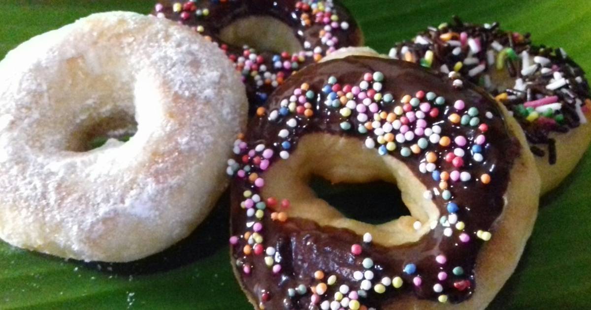 Resep Donat Tanpa Kentang Telur Dan Susu Oleh Lucia Mery Cookpad