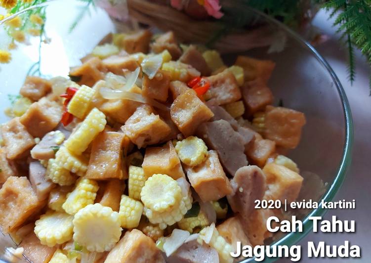 Cah Tahu Jagung Muda
