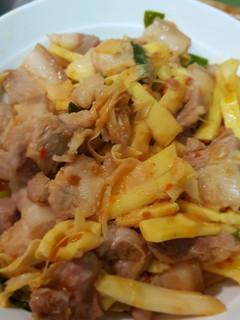 竹筍炒肉絲 的食譜成品照片