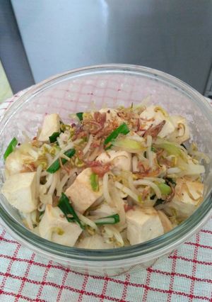 Foto resep Tumis Tahu Tauge Daun Bawang