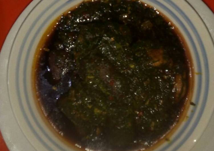 Steps to Make Speedy Afang soup | Quick Recipe For Beginner