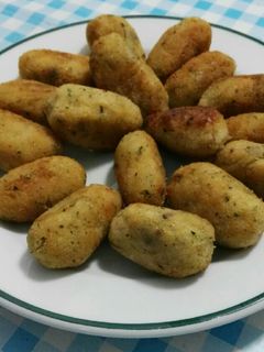 Una foto de Croquetas de jamón