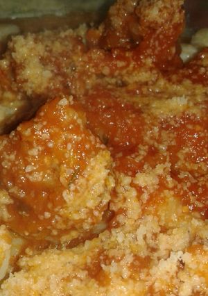 Una foto de Fideos con salsa pomarola