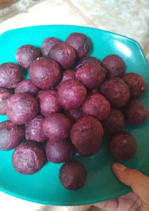 Foto resep Bola candil ubi goreng delicious #5resepterbaruku