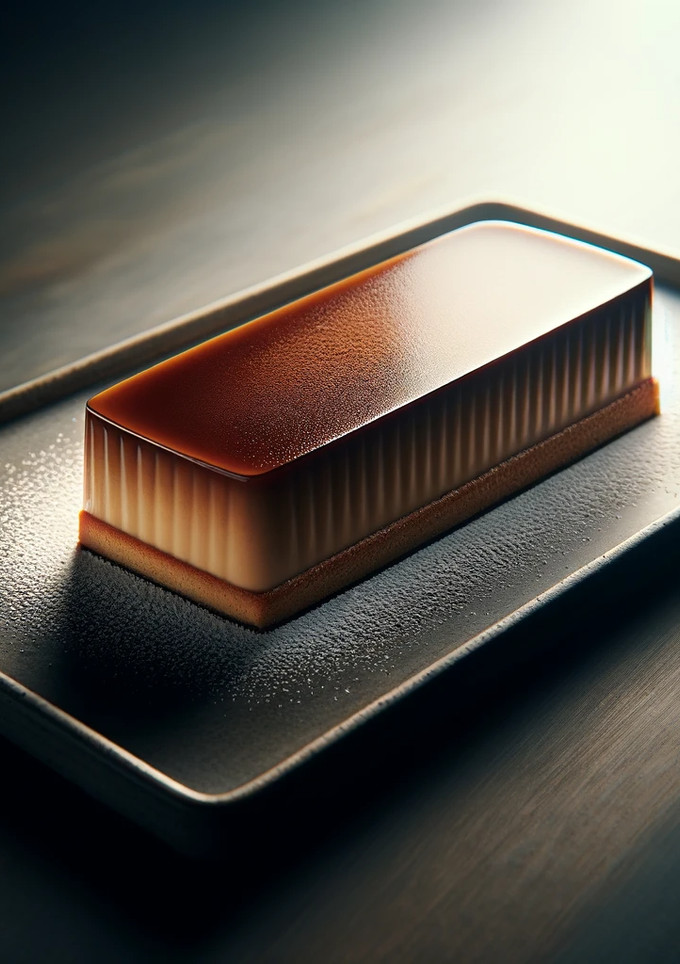 Una foto de Flan de Café - Recetario