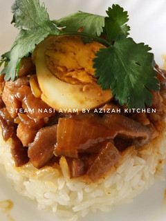 Foto resep Steam nasi ayam