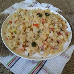 Onion upma A picture of Onion upma.