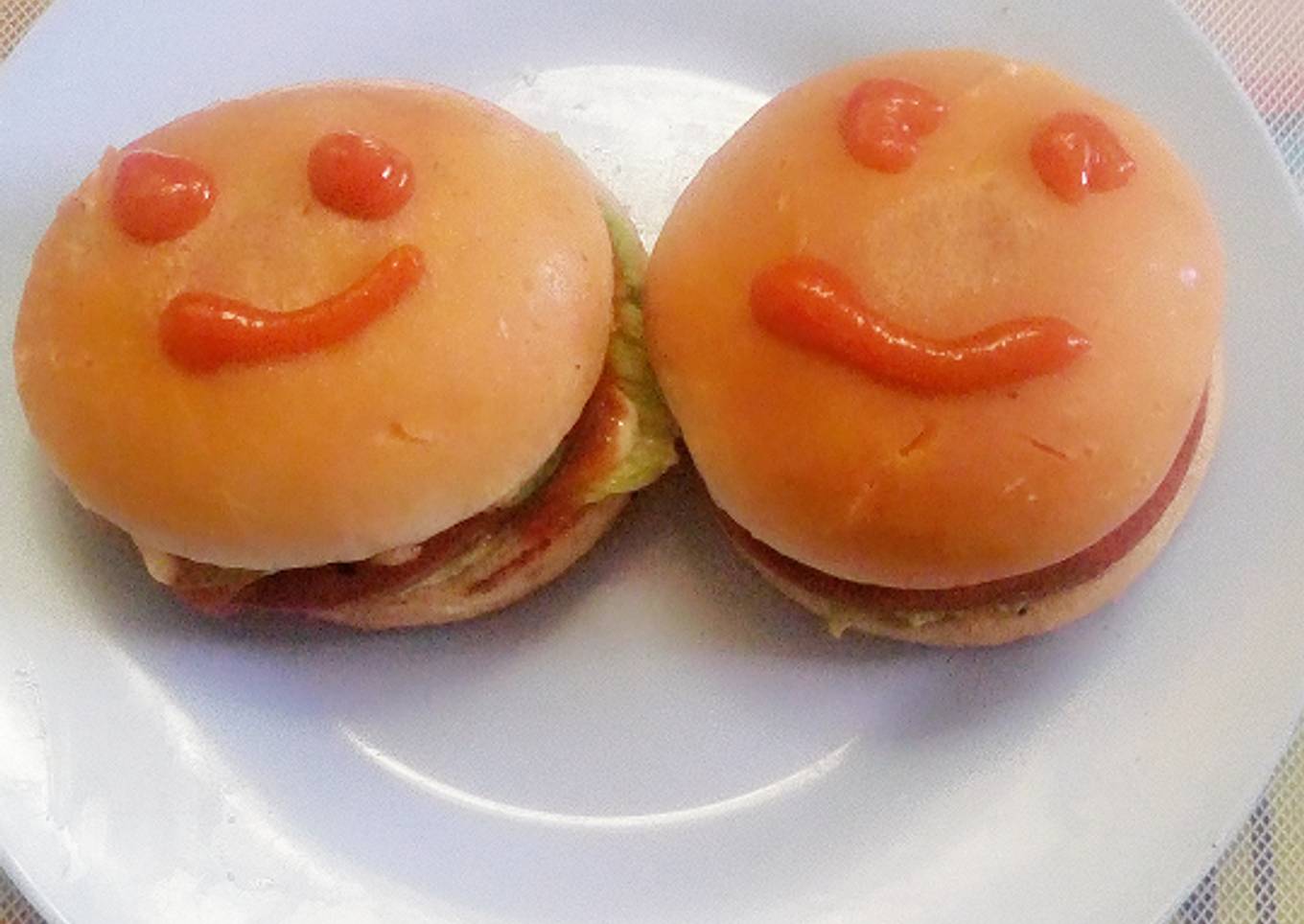 Burger Simple Mantabbb 🍔😋👍