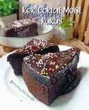 Kek Coklat Moist Kukus