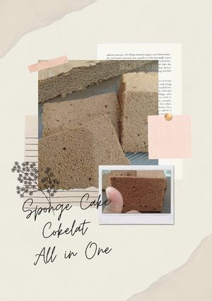 Foto resep Sponge Cake Cokelat - All in One