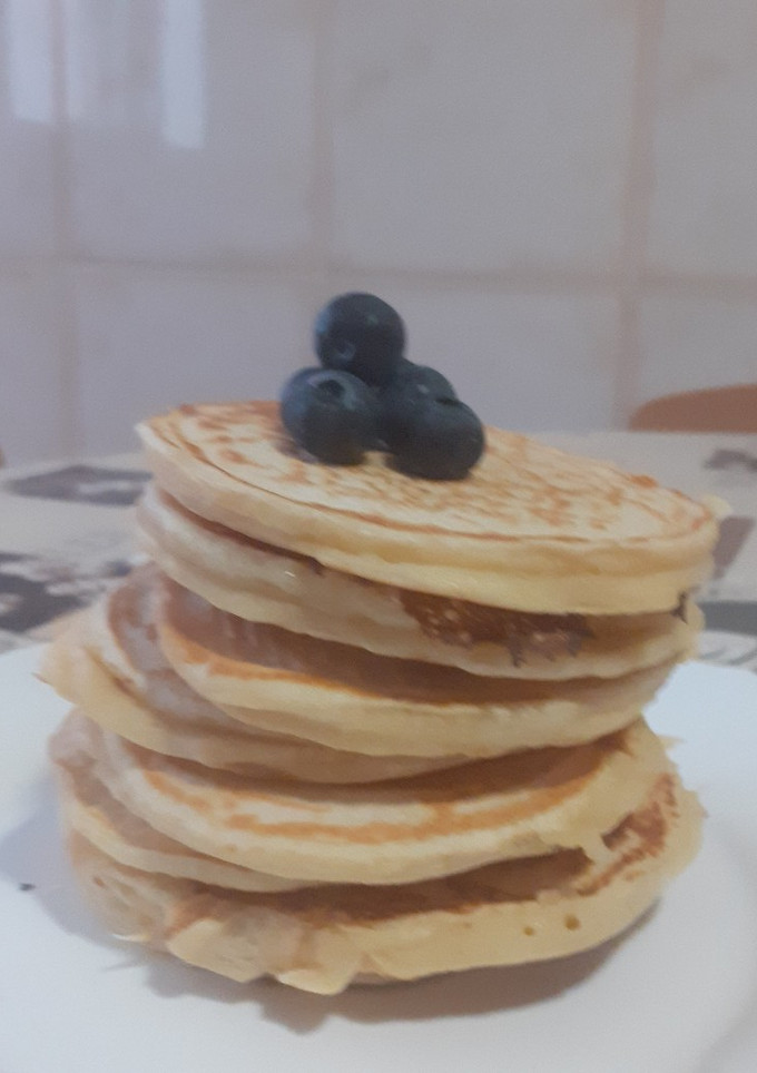 Una foto de Tortitas sin mantequilla