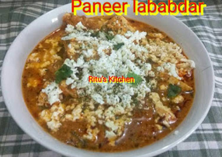 Recipe of Any-night-of-the-week Paneer Lababdar #masterclass