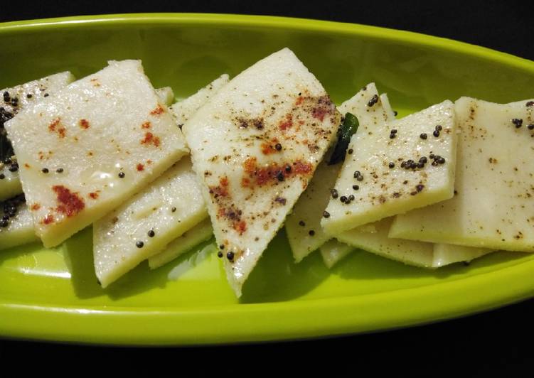 How to Prepare Quick Khatta Dhokla