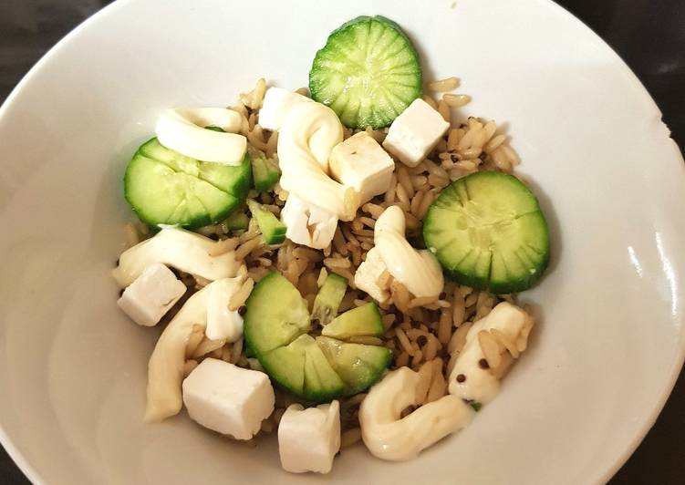 Recipe: Tasty My Wholemeal rice + Quinoa Cheese Salad. π Recipe: Tasty My Wholemeal rice + Quinoa Cheese Salad. π