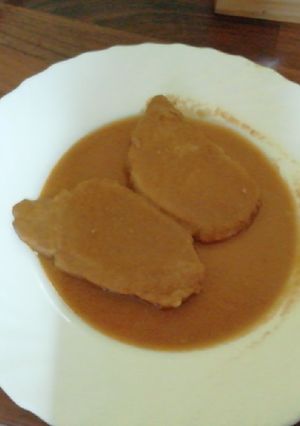 Una foto de Lomo en salsa