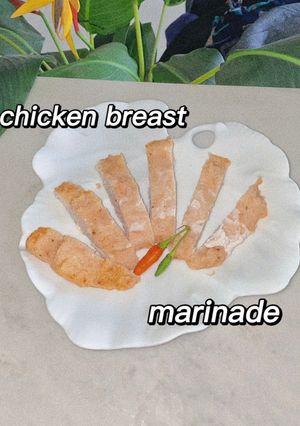 Hình của món [ giảm cân + eat clean ] chả ức gà.