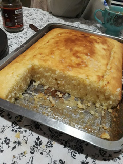 Una foto de Torta de limón (con aceite)