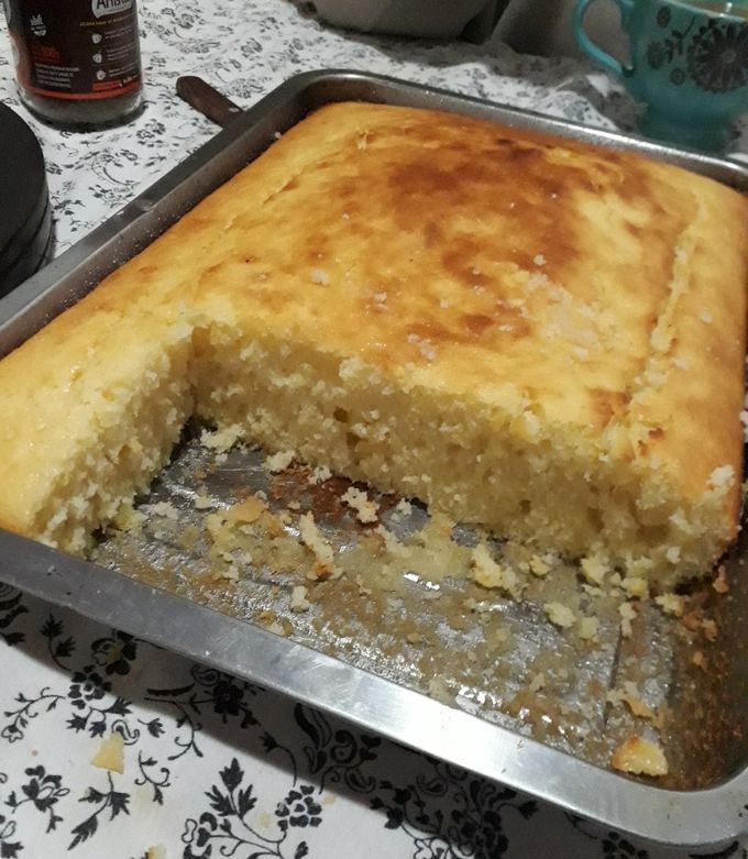 Una foto de Torta de limón (con aceite)
