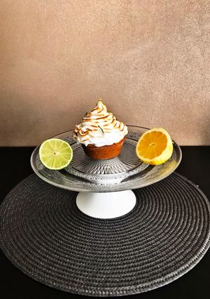 Une photo de Muffins façon tarte citron meringuée