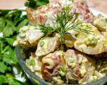 Fast Cooking Methods Creamy dill pickle potato salad Delicious