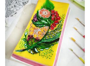 Foto resep Puding Lukis