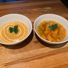 A picture of Creamy Swede And Vegetable Soup (2 ways!).