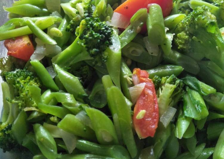 Resep Tumis Brokoli dan buncis, Lezat Sekali