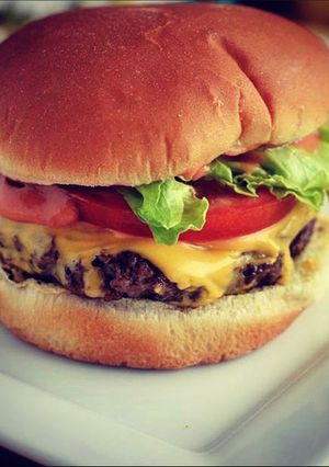 Házi hamburger🍔 recept fotója