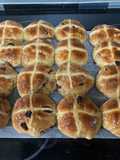 Moist Hot Cross Buns - Yummy