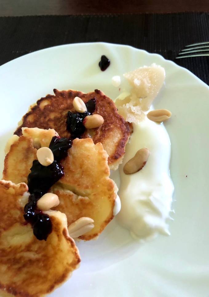 Пп сирники з ізюмом🥥