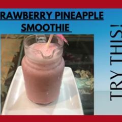Smoothie Strawberry & pineapple 🍍 A picture of Smoothie Strawberry & pineapple 🍍.