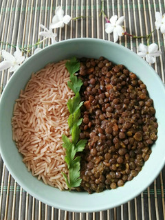 Una foto de Lentejas al curry