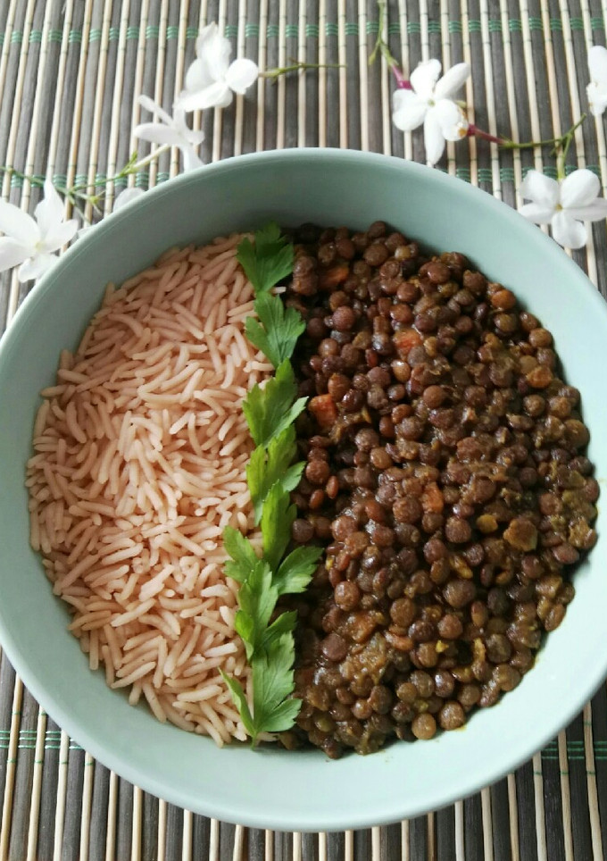 Una foto de Lentejas al curry