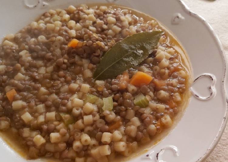 Pasta e lenticchie