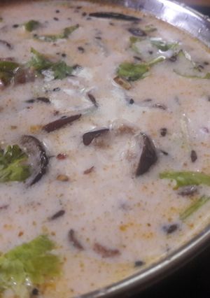 A picture of Dahi baingan - odiya  recipe.