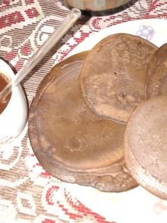 عکسی از دستور پنکیک شکلاتی عالی