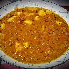 A picture of Channa Kuruma Gravy.