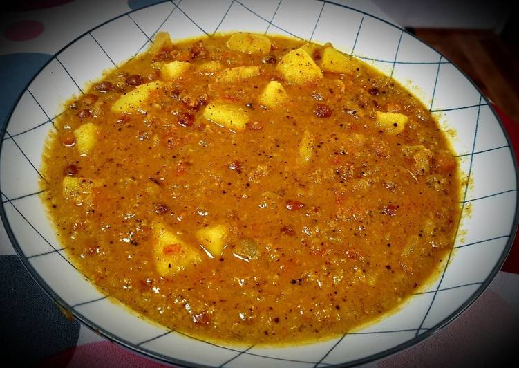 Recipe of Quick Channa Kuruma Gravy