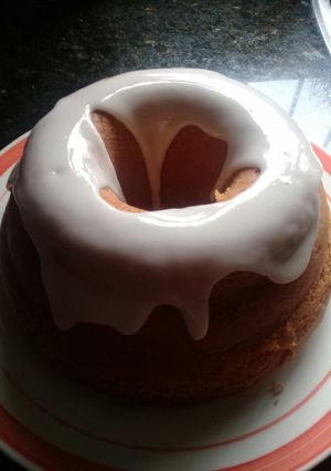 Una foto de Budín de Limón