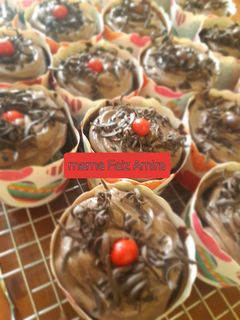 Foto resep Cake Cokelat lumer a.k.a Brownis Kukus
