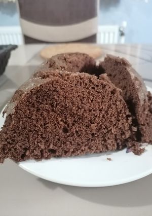 O poză a rețetei Chec la cană în cuptorul cu microunde.